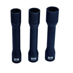 1/2" Spezial Steckschlüssel-Einsatz zum Lösen defekter Muttern oder Schraubköpfe, 17 mm, Länge 150 mm