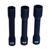 1/2" Spezial Steckschlüssel-Einsatz zum Lösen defekter Muttern oder Schraubköpfe, 19 mm, Länge 150 mm