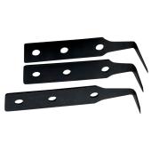 L-Form Ersatzklingen für Messer zum Auftrennen von Scheibendichtungen, 3-tlg