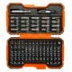 Bit-Box, 100-tlg, Schlitz, Phillips, Pozidriv, Torx®, Torx®-TR, Sechskant, Robertson®, SB-Verpackung