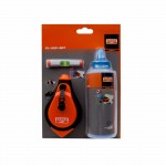 Bahco Set bestehend aus Massband, blauem Kreidepulver, kleine Wasserwaage  Bahco Set bestehend aus Massband, blauem Kreidepulver, kleine Wasserwaage