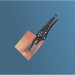 Gripzange, lange Backen