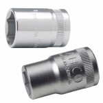 Steckschlüssel-Einsätze Sechskant 3/8", metrisch