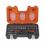 Steckschlüsselsatz 1/4", SLine, 46tlg.
