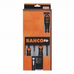 Bahco Fit Schraubendreher Set, 4-teilig, Schlitz/PH