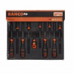 Bahco Fit Schraubendreher Set, 10-teilig, Schlitz/PH/PZ/Robertson