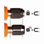 Set Ergo Schraubendreher, 8 Klingen + Griff