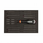 Set Ergo Schraubendreher, 15 Klingen, 6 Bits + Griff