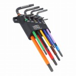 Multicolour TORX Winkelschraubendreher-Satz, 9 tlg