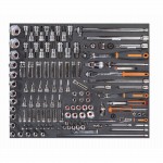 Werkstattwagen mit Sortiment, 300-teilig