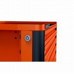 Werkstattwagen mit 8 Schubladen, Orange