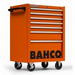 26" Werkstattwagen mit 7 Schubladen, Orange