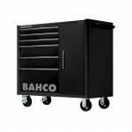 40" Werkstattwagen Serie 1475KXL 6 Schubladen und Schrank, Schwarz