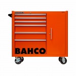40" Werkstattwagen Serie 1475KXL 6 Schubladen und Schrank, Orange
