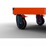 Werkstattwagen mit 8 Schubladen, Weiss