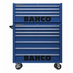 40" Werkzeugaufsatz mit 4 Schubladen, Blau