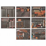 Werkstattwagen mit KFZ-Reparatur-Werkzeugsatz - 357-teilig