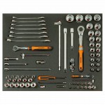 4 Werkzeugeinlagen – 195-teilig