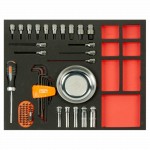4 Werkzeugeinlagen – 195-teilig