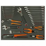 4 Werkzeugeinlagen – 195-teilig