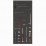1/3 Einlage Steckschlüsssel-Einsätze 1/4", 24-teilig