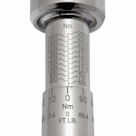 Mechanischer Drehmomentschlüssel, auslösend, mit zweiteiligem Metallgriff & rechteckiger Aufnahme für Einsteckwerkzeuge