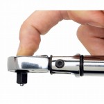 Elektronischer Micro Drehwinkel-Drehmomentschlüssel mit Datenspeicher, USB und festem Knarrenkopf